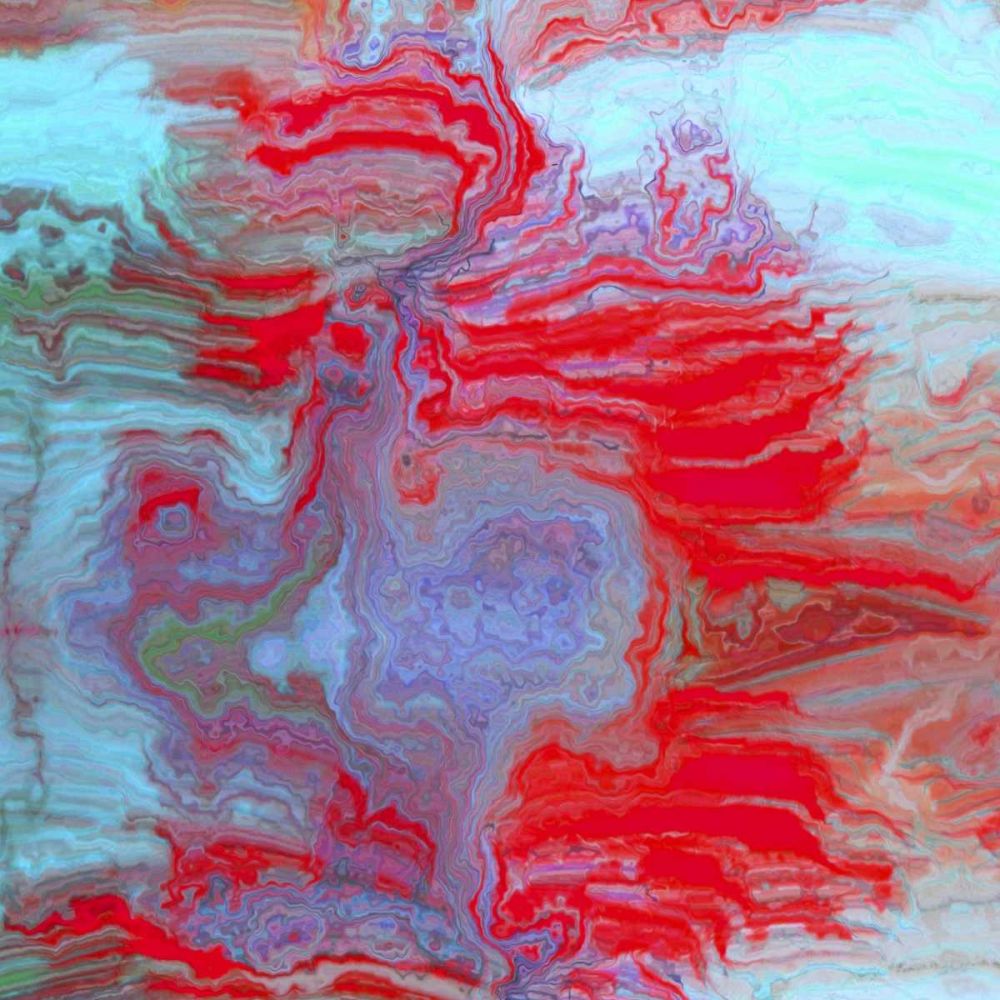 Wall Art Painting id:237844, Name: Coral Glass II, Artist: Harrington, Danielle