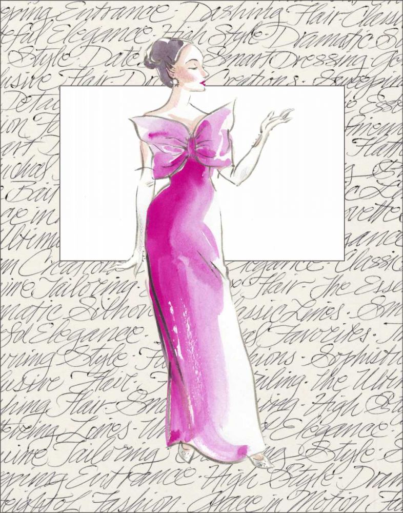 Wall Art Painting id:238120, Name: 50s Fashion II, Artist: Della-Piana, Elissa