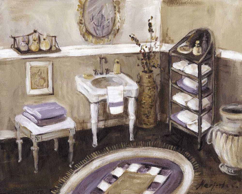 Wall Art Painting id:238481, Name: Lavender Retreat II, Artist: Cohen, Marietta