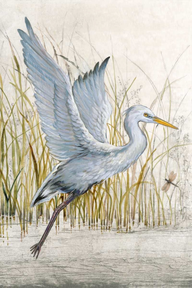 Wall Art Painting id:38496, Name: Heron Sanctuary I, Artist: OToole, Tim