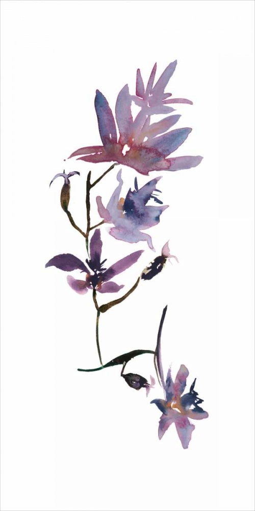 Wall Art Painting id:38509, Name: Floral Watercolor IV, Artist: Mosley, Kiana