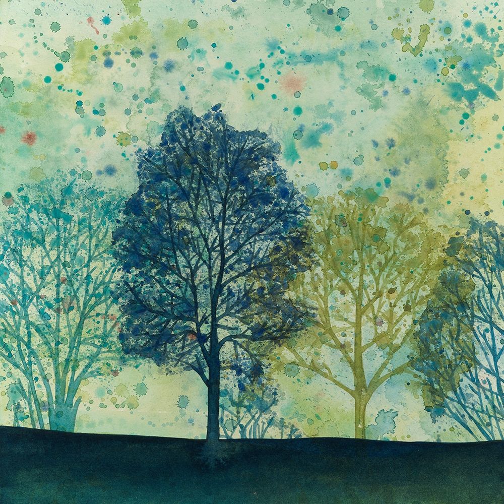Wall Art Painting id:189705, Name: Speckled Forest I, Artist: Meagher, Megan