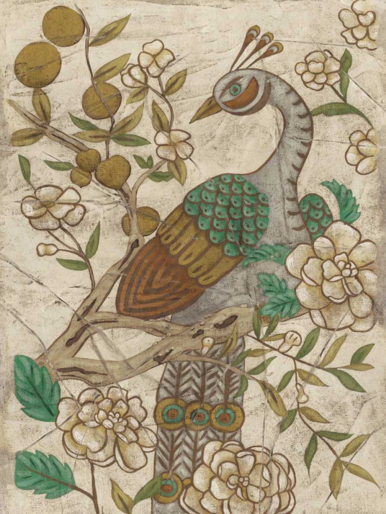 Wall Art Painting id:49935, Name: Chinoiserie Pheasant II, Artist: Zarris, Chariklia