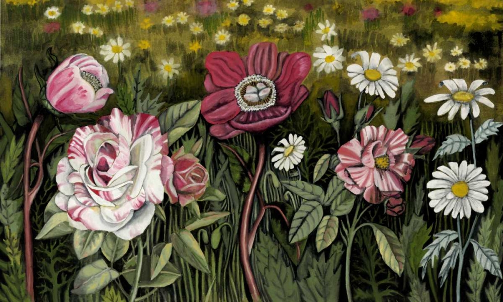 Wall Art Painting id:61134, Name: Vintage Garden I, Artist: McCavitt, Naomi