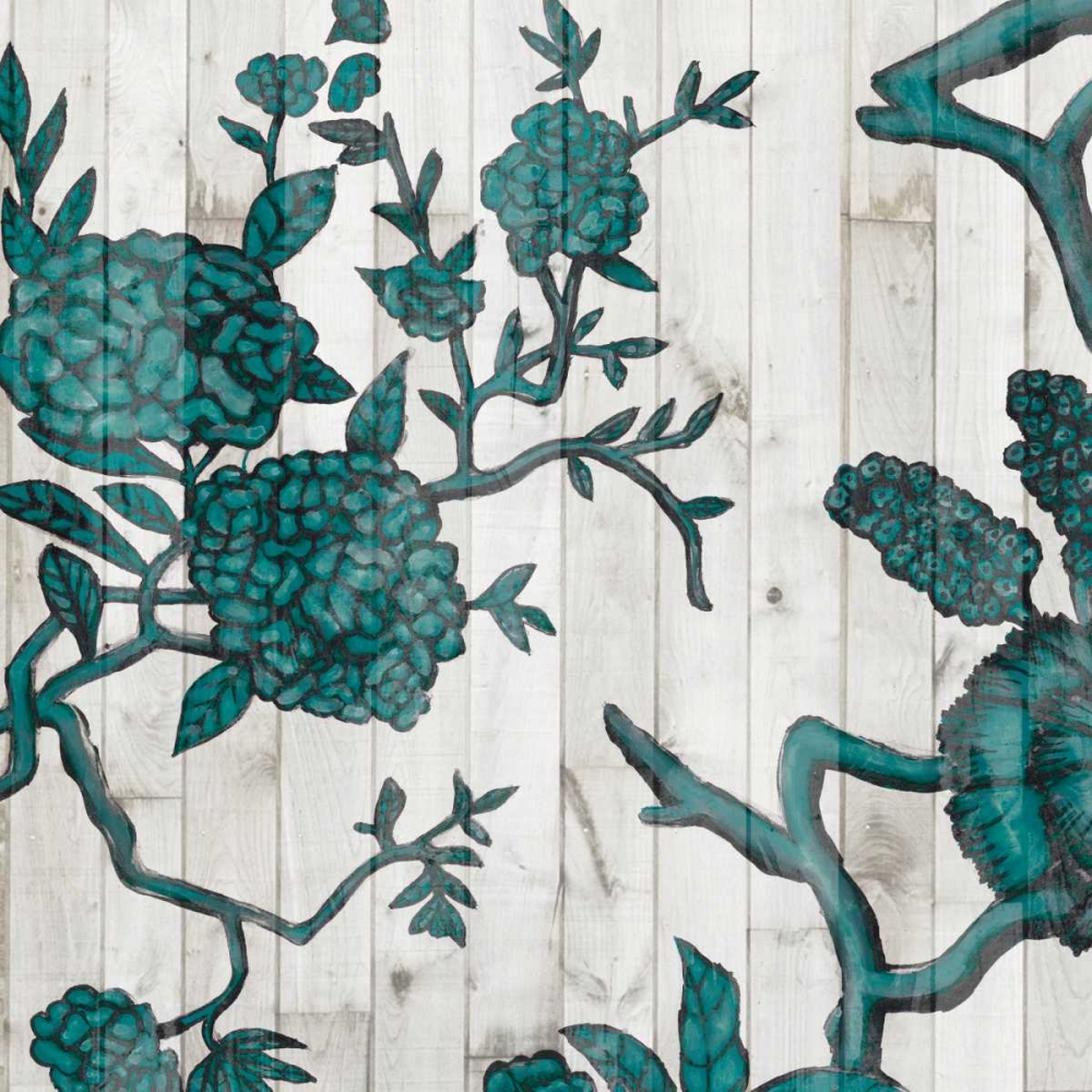 Wall Art Painting id:61385, Name: Terra Verde Chinoiserie II, Artist: McCavitt, Naomi