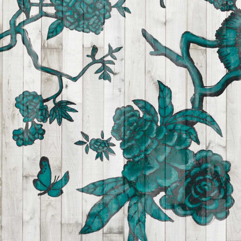 Wall Art Painting id:61386, Name: Terra Verde Chinoiserie III, Artist: McCavitt, Naomi