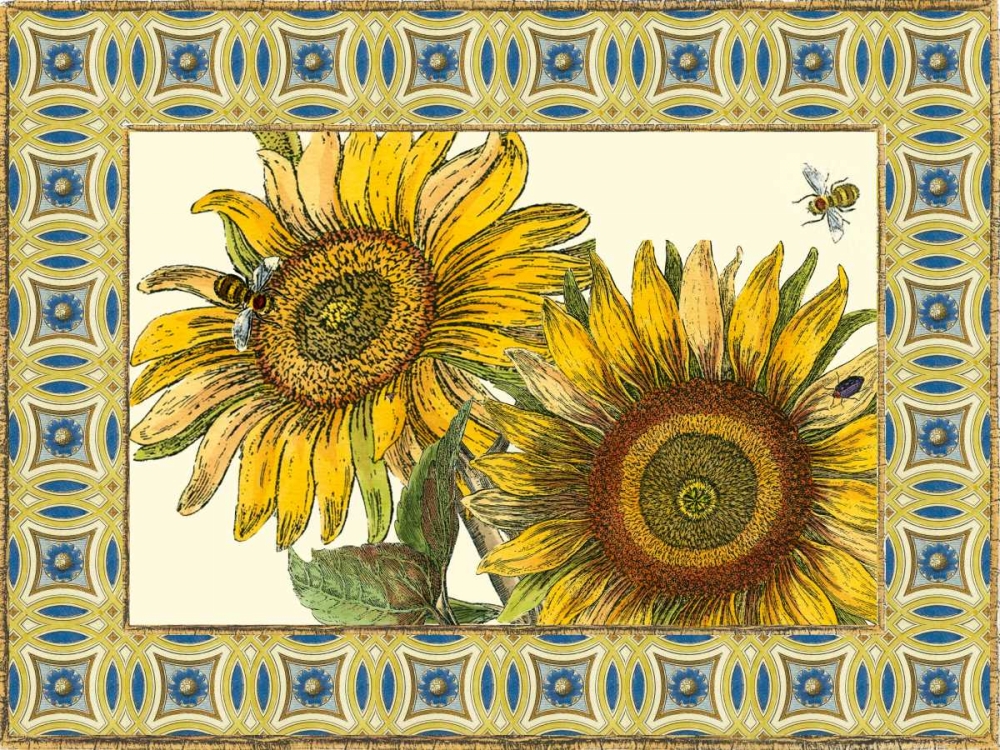 Wall Art Painting id:39059, Name: Classical Sunflower II, Artist: Vision Studio