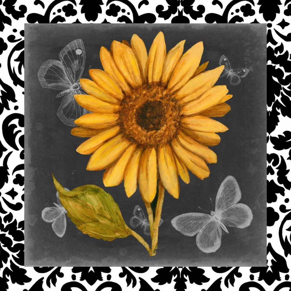 Wall Art Painting id:39077, Name: Ornate Sunflowers I, Artist: Harper, Ethan