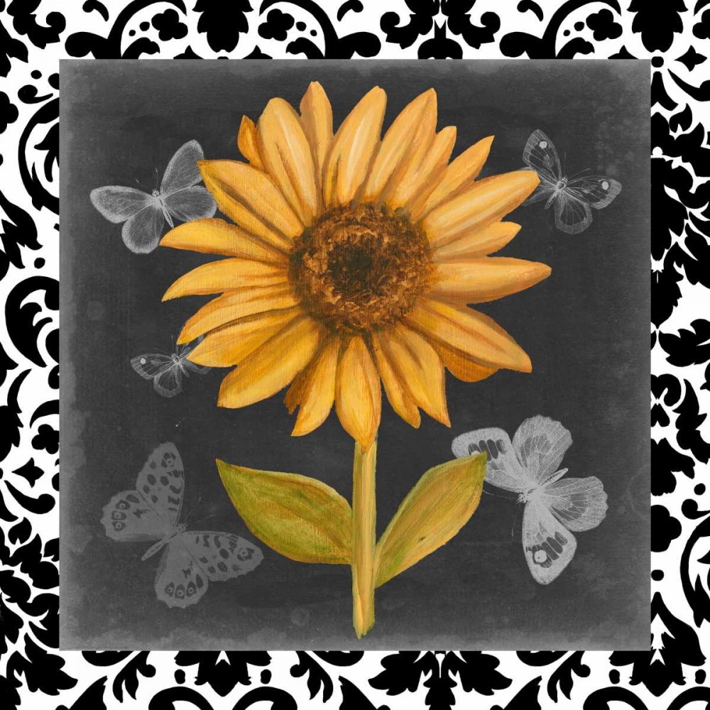 Wall Art Painting id:39078, Name: Ornate Sunflowers II, Artist: Harper, Ethan