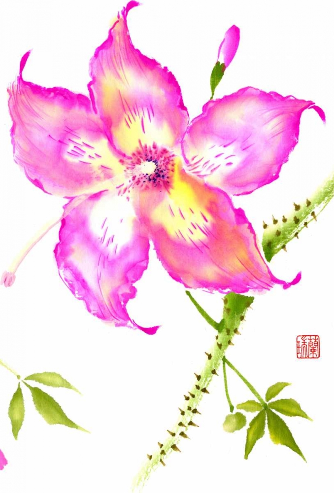 Wall Art Painting id:39114, Name: Hibiscus Flower III, Artist: Rae, Nan