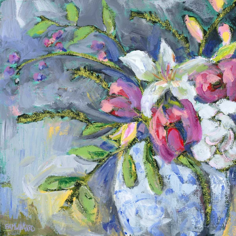 Art Print: Blue and White Vase