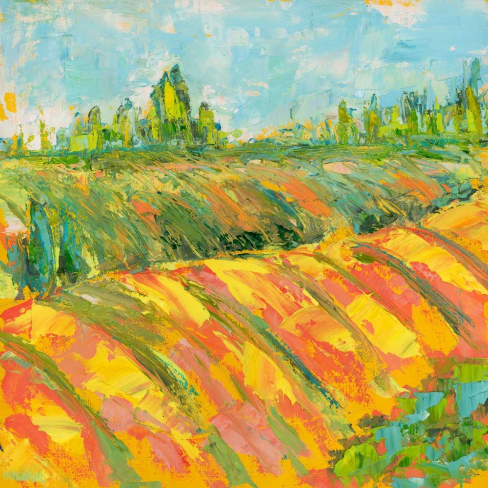 Art Print: Cheerful Wine Country