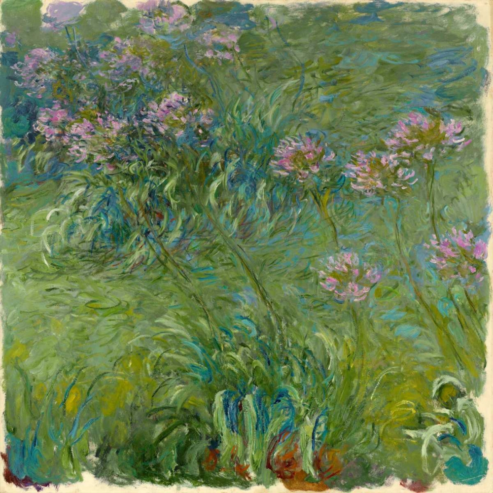 Wall Art Painting id:42664, Name: Agapanthe, Artist: Monet, Claude