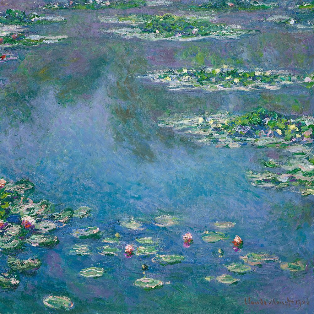 Wall Art Painting id:769364, Name: Water Lilies, Artist: Monet, Claude