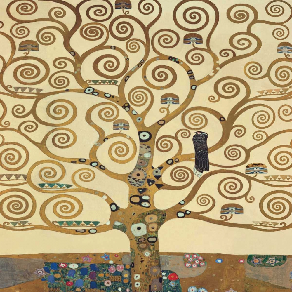 Wall Art Painting id:42670, Name: The Tree of Life II, Artist: Klimt, Gustav