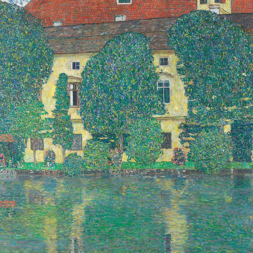 Wall Art Painting id:769376, Name: Schloss Kammer on Lake Attersee III, 1909-1910, Artist: Klimt, Gustav