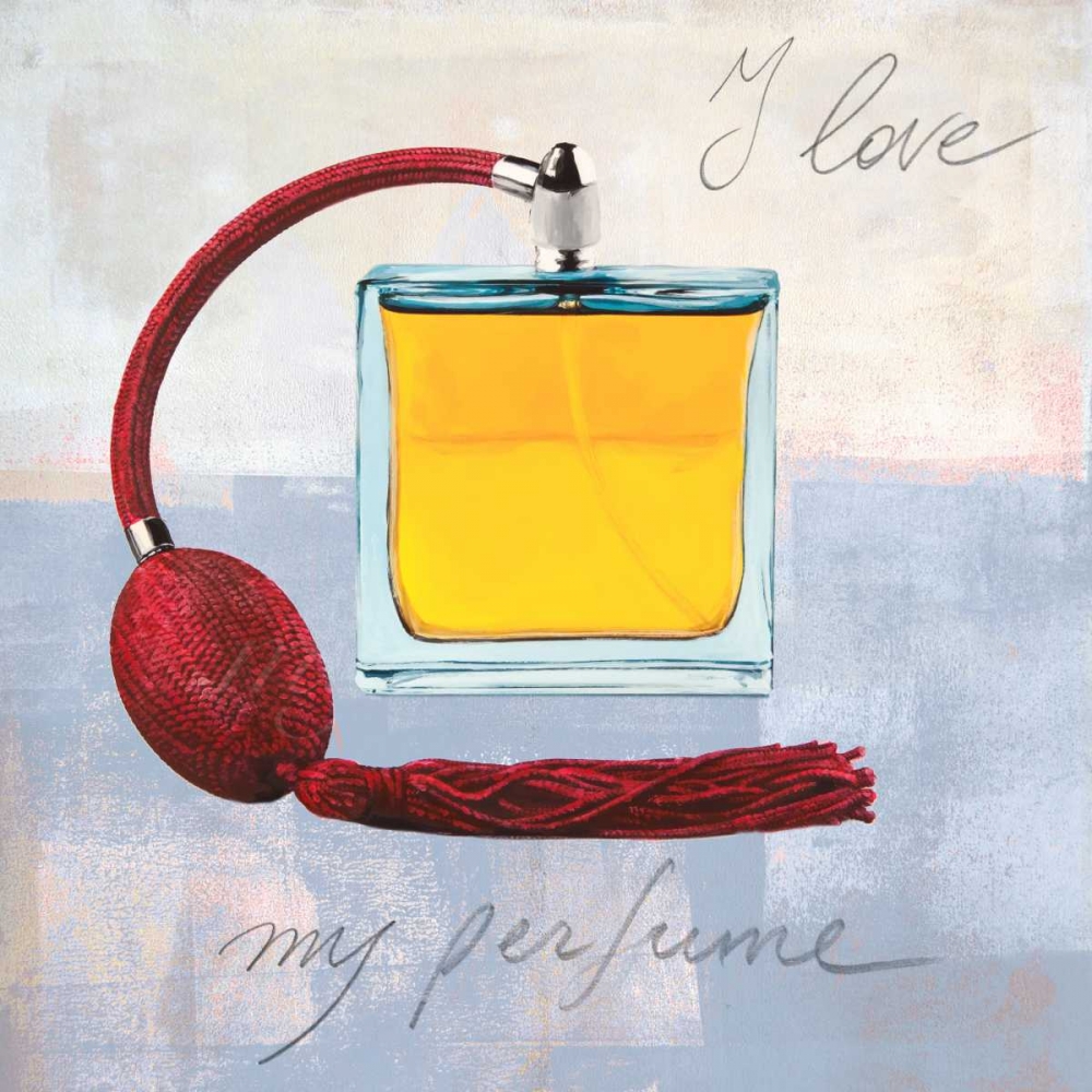 Wall Art Painting id:167419, Name: I Love my Parfume, Artist: Clair, Michelle