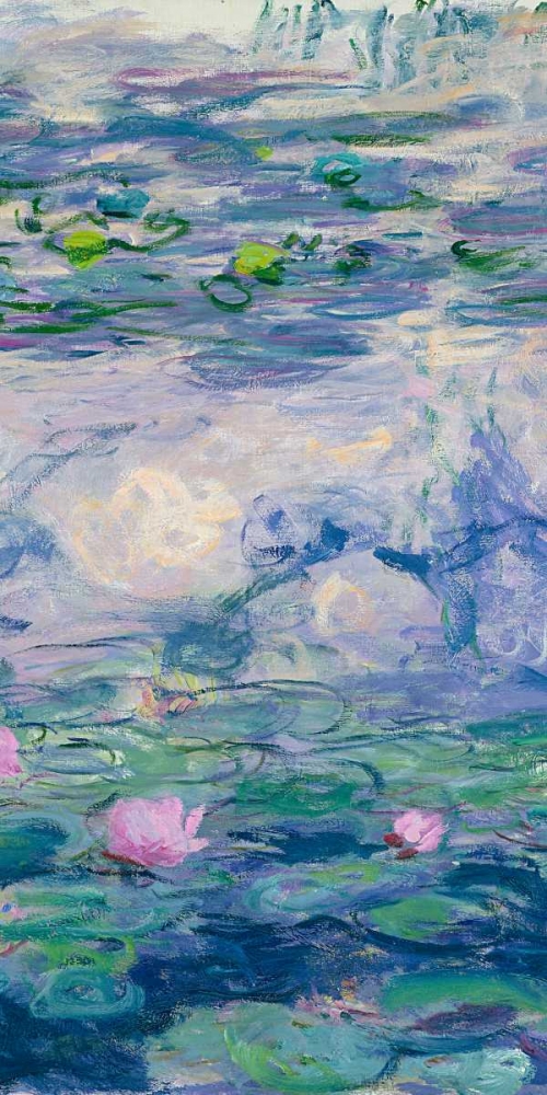 Wall Art Painting id:43104, Name: Waterlilies II, Artist: Monet, Claude