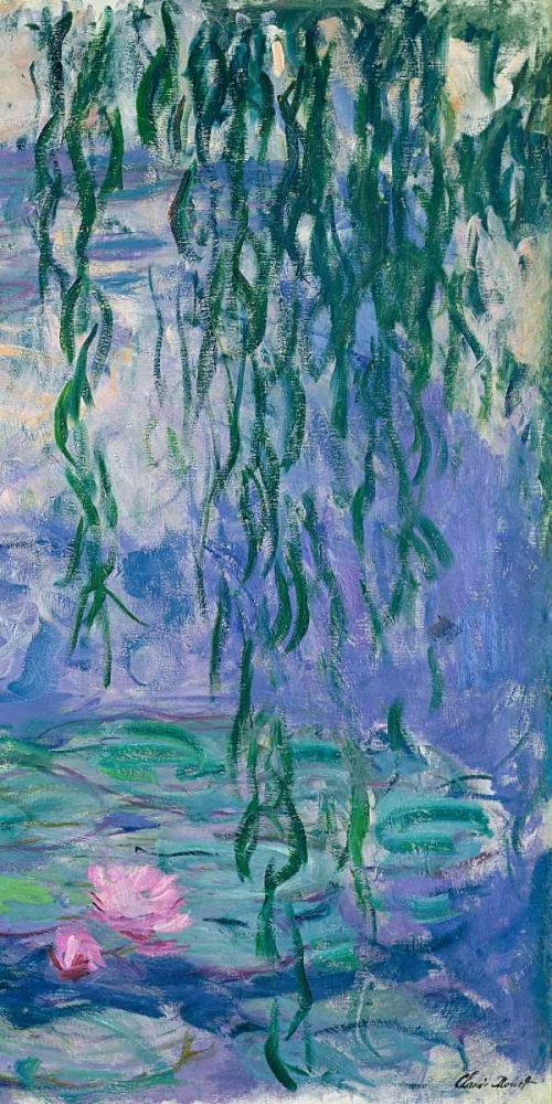 Wall Art Painting id:43105, Name: Waterlilies III, Artist: Monet, Claude