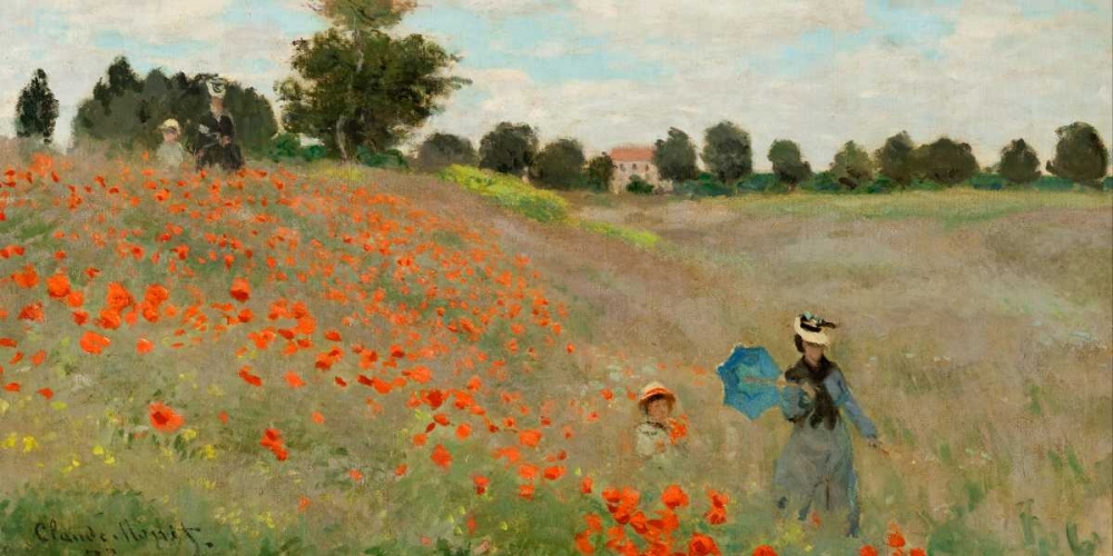 Wall Art Painting id:43109, Name: Coquelicots, Artist: Monet, Claude