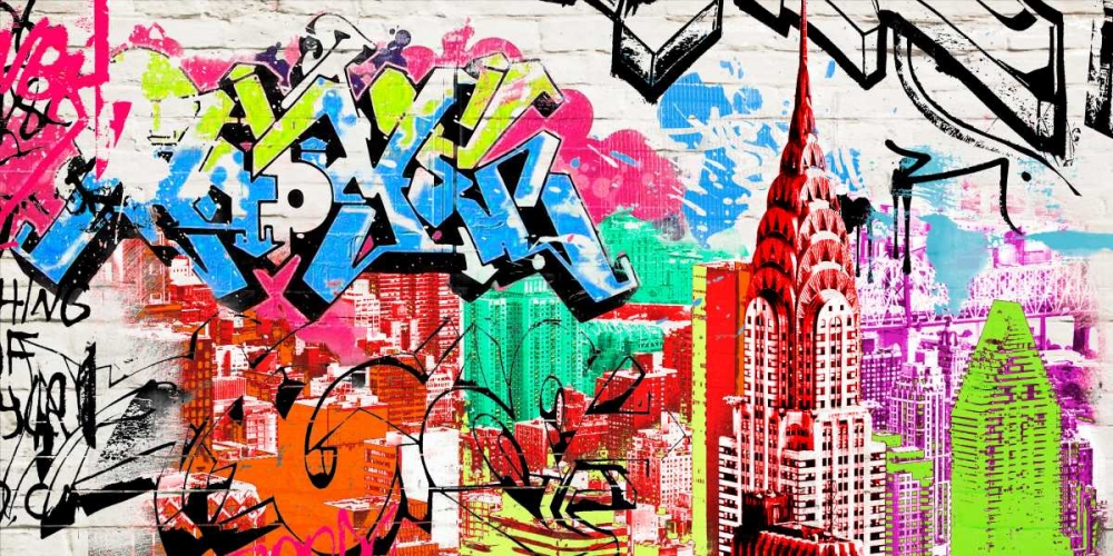 Wall Art Painting id:65032, Name: Pop Manhattan, Artist: Teller, Skip 