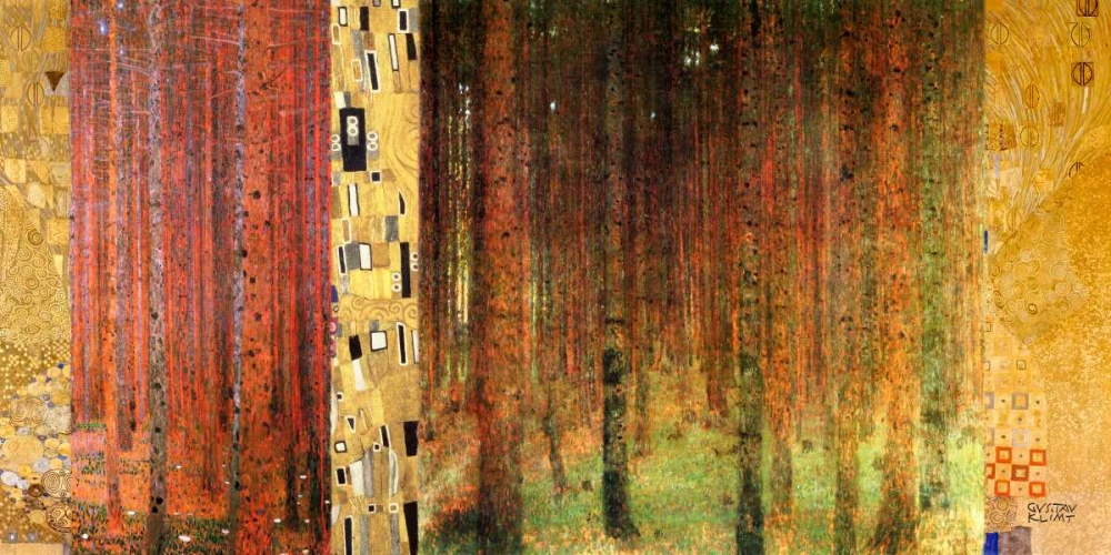 Wall Art Painting id:43153, Name: Forest I, Artist: Klimt, Gustav