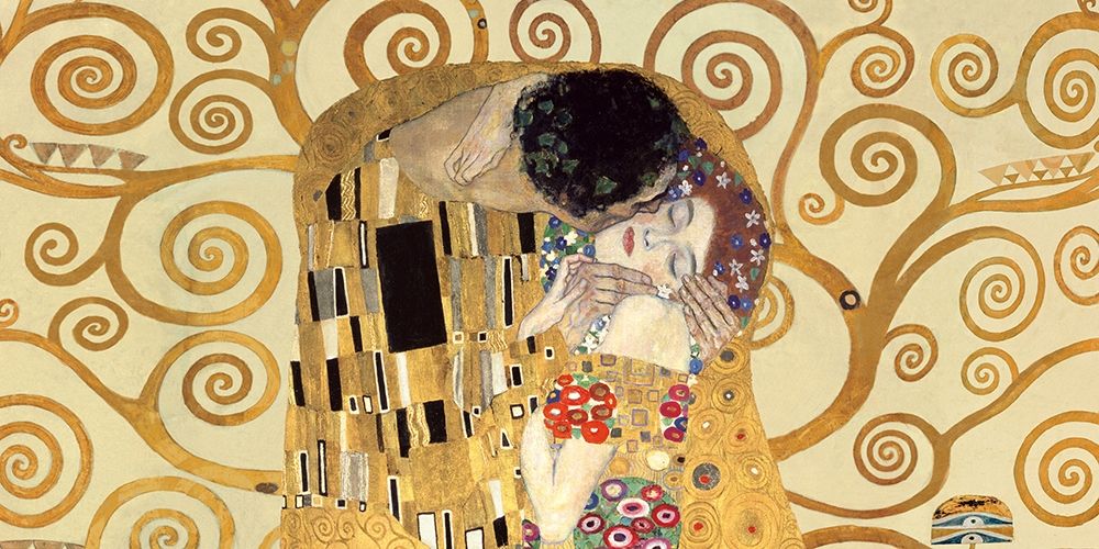 Wall Art Painting id:218444, Name: The Kiss (detail), Artist: Klimt, Gustav