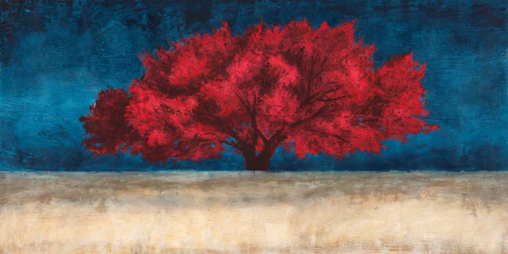 Wall Art Painting id:47897, Name: Red Tree , Artist: Eelder, Jan