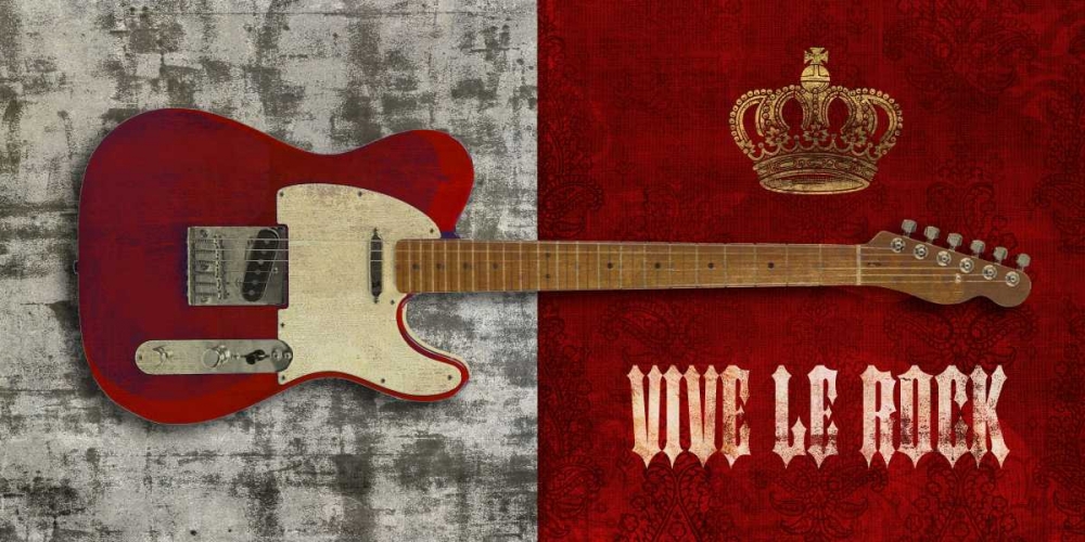 Wall Art Painting id:42919, Name: Vive le Rock, Artist: Hill, Steven