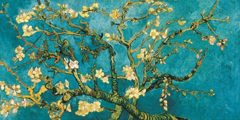Wall Art Painting id:43117, Name: Mandorlo in fiore, Artist: Van Gogh, Vincent