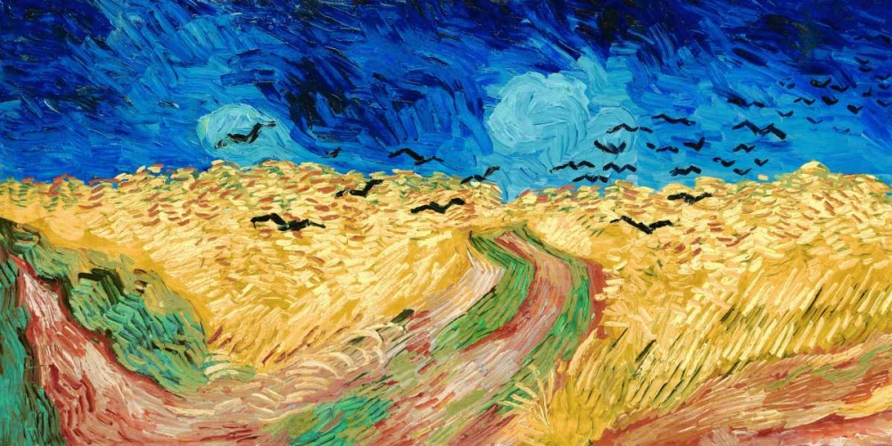 Wall Art Painting id:43113, Name: Wheat Field with Crows, Artist: Van Gogh, Vincent