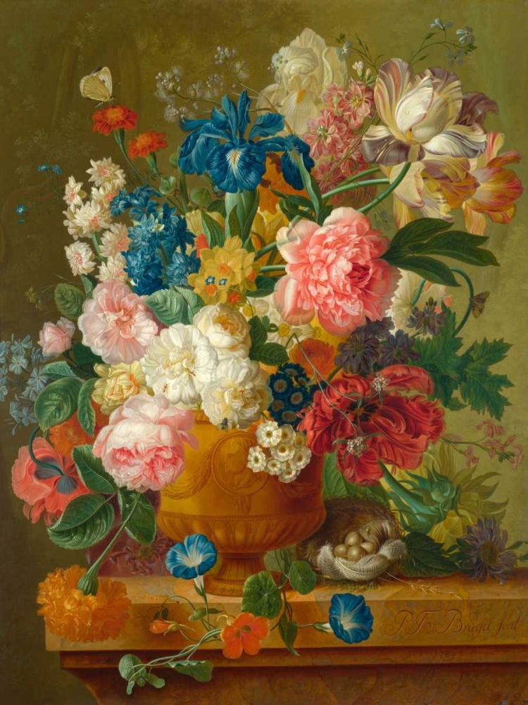 Wall Art Painting id:162761, Name: Flowers in a vase, Artist: Bosschaert the Elder, Ambrosius