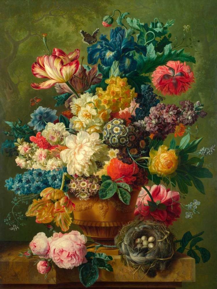 Wall Art Painting id:162762, Name: Composition of Flowers in a Vase, Artist: Bosschaert the Elder, Ambrosius
