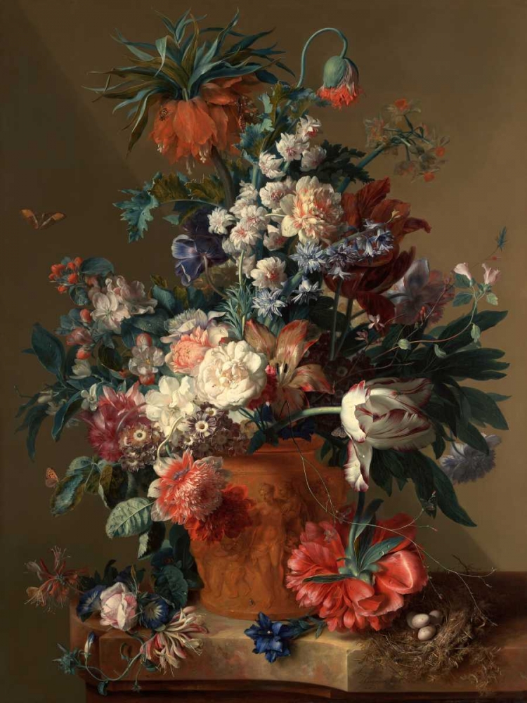 Wall Art Painting id:167299, Name: Vase, Artist: van Huysum, Jan