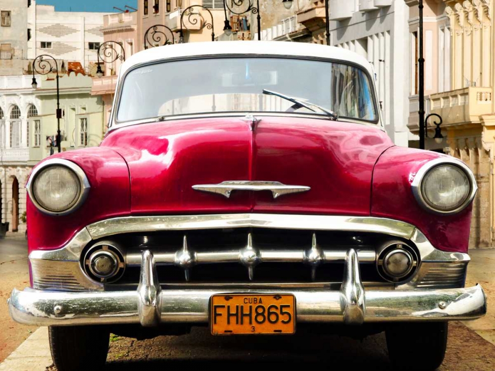 Wall Art Painting id:118022, Name: Classic American car in Habana, Cuba, Artist: Gasoline Images