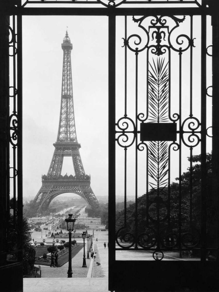 Wall Art Painting id:118033, Name: Eiffel Tower from the Trocadero Palace, Paris, Artist: Anonymous