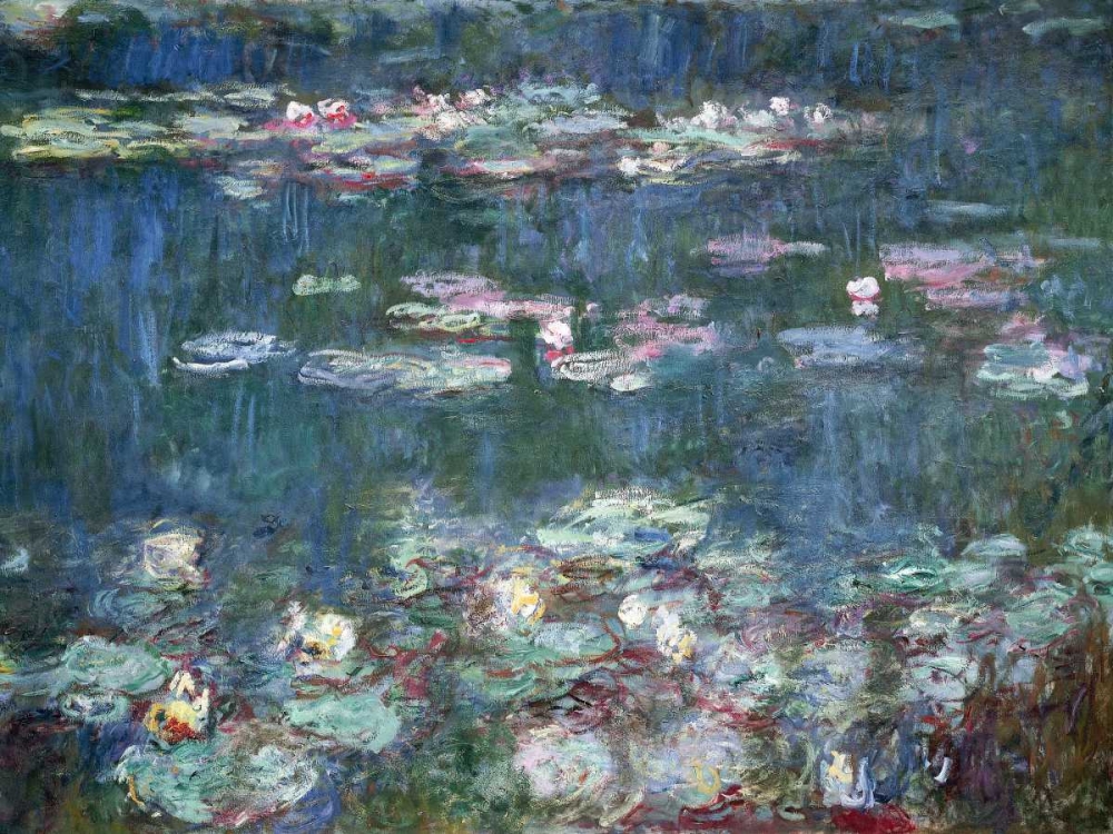 Wall Art Painting id:43850, Name: Water-Lilies, Artist: Monet, Claude