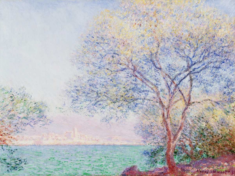 Wall Art Painting id:43873, Name: Morning Antibes, Artist: Monet, Claude
