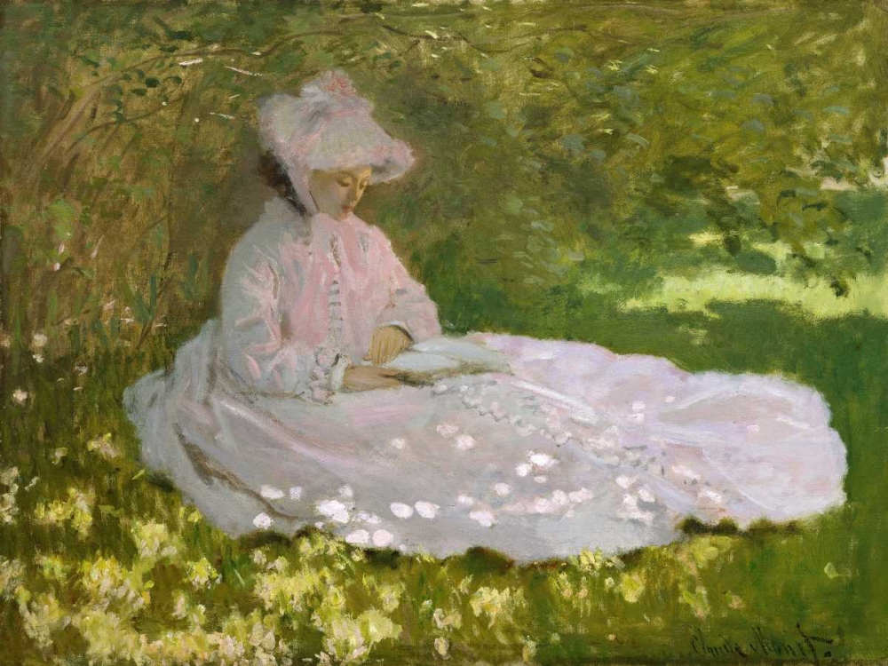 Wall Art Painting id:43870, Name: Springtime, Artist: Monet, Claude