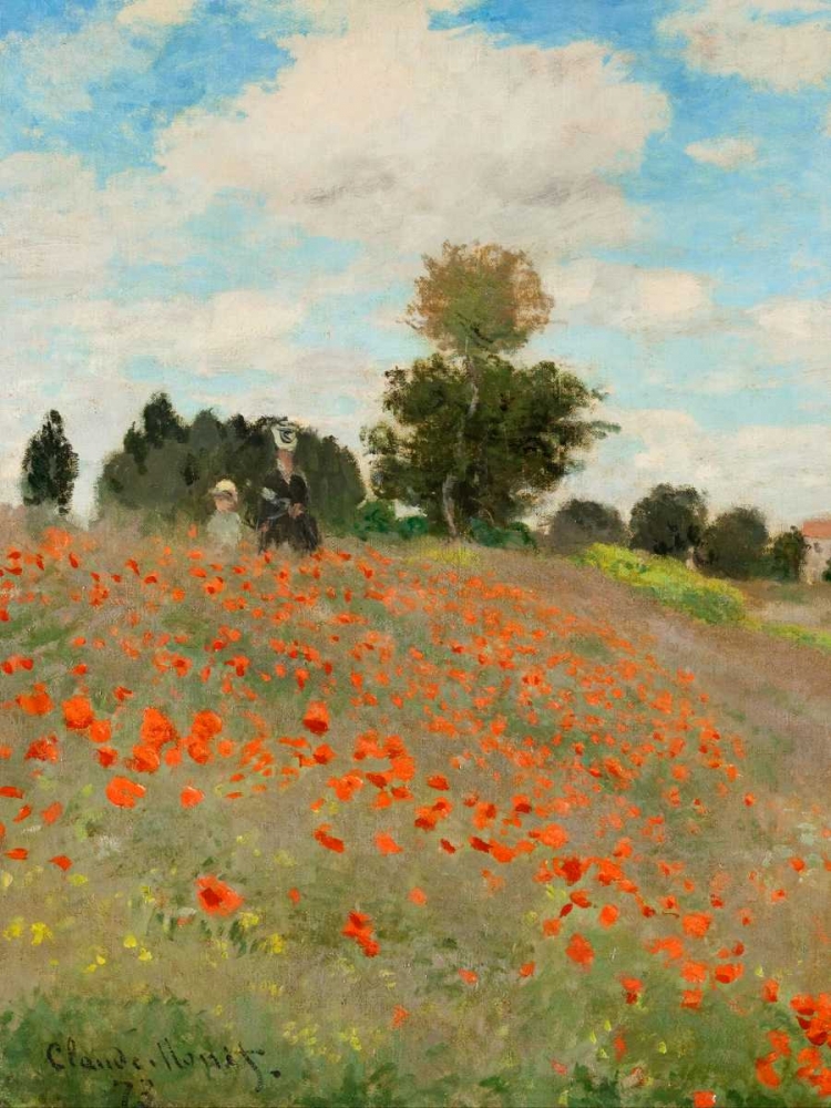Wall Art Painting id:43866, Name: Coquelicots, Artist: Monet, Claude