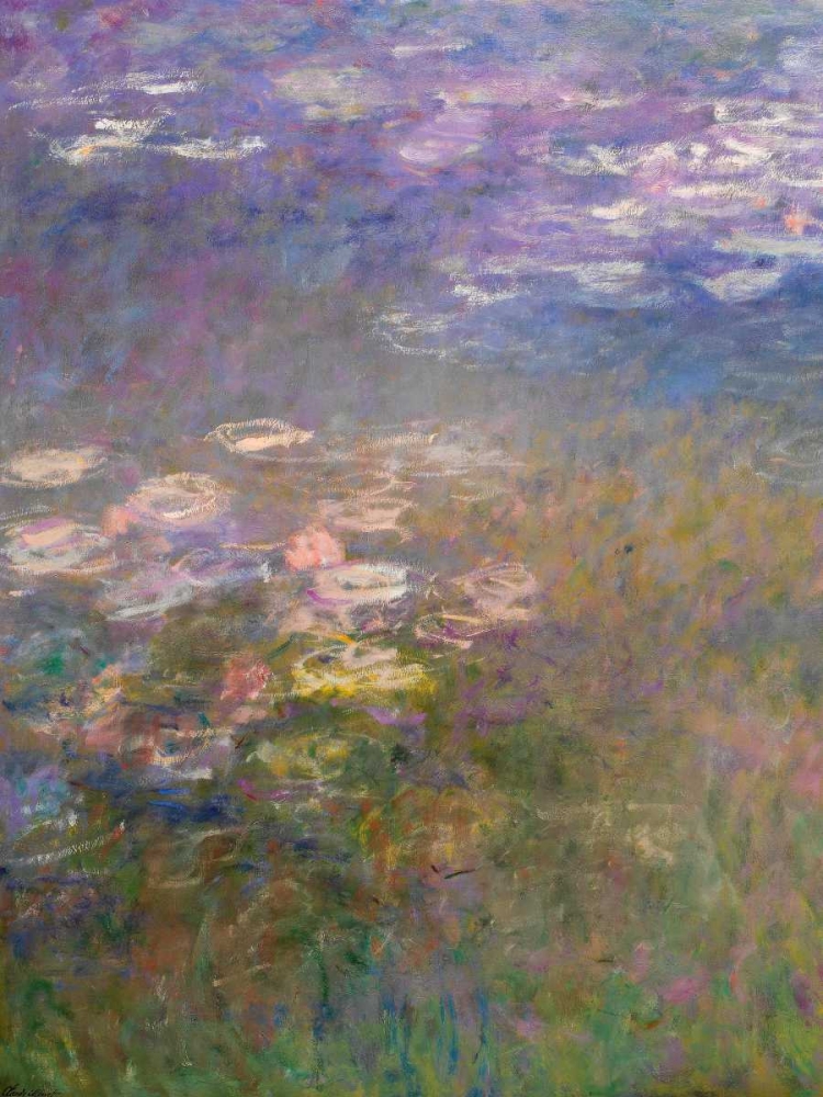 Wall Art Painting id:44176, Name: Water Lilies I, Artist: Monet, Claude