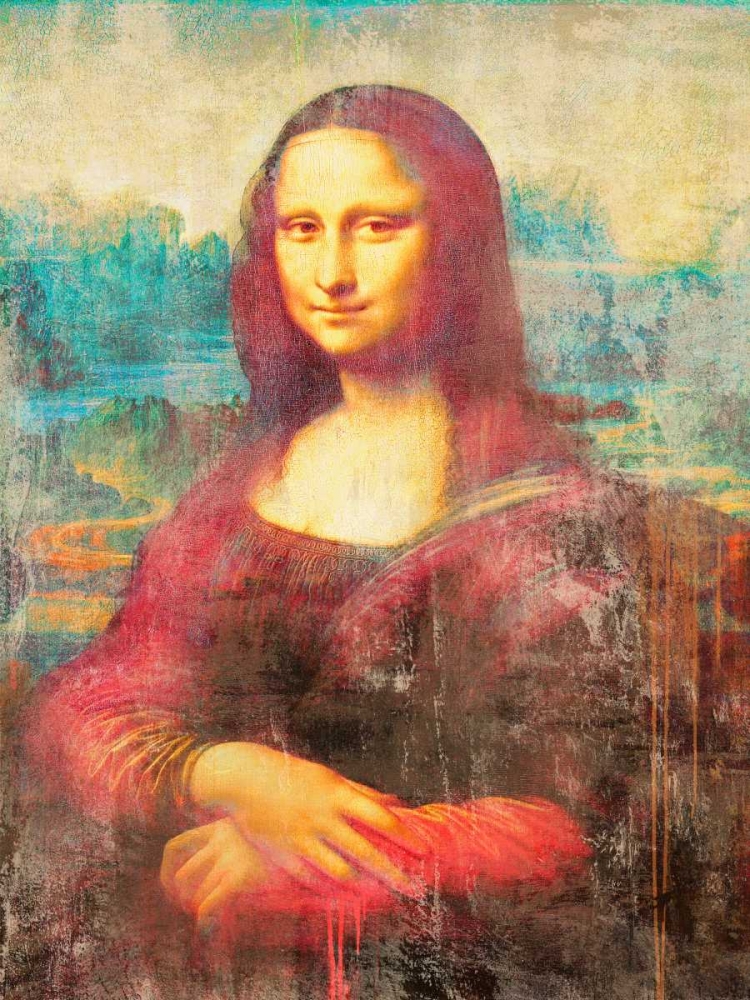 Wall Art Painting id:64960, Name: Mona Lisa 2.0, Artist: Chestier, Eric 