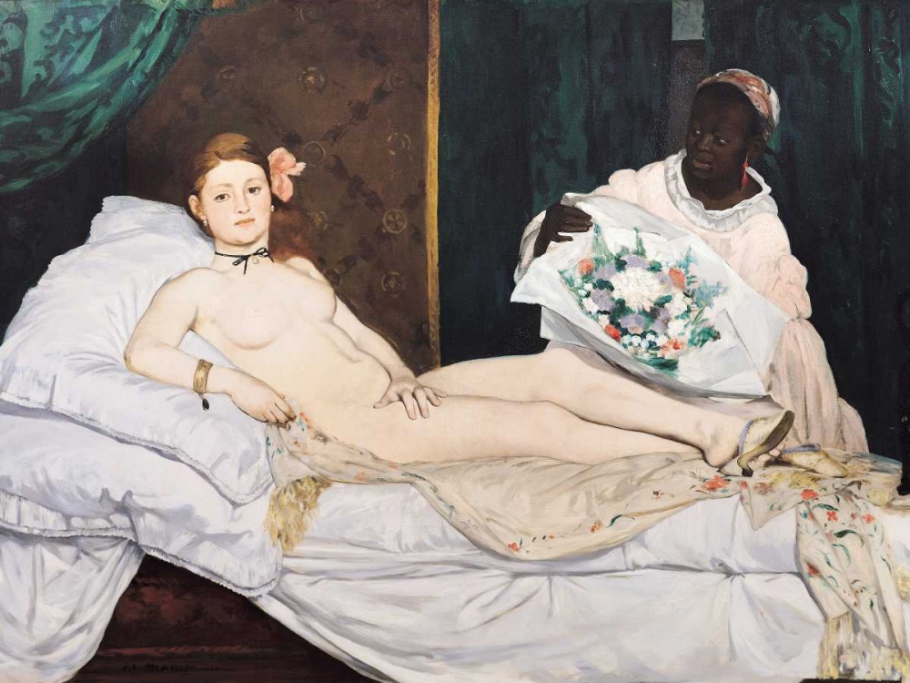 Wall Art Painting id:162860, Name: Olympia , Artist: Manet, Edouard