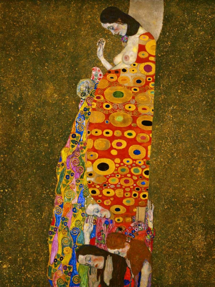 Wall Art Painting id:43988, Name: Hope, Artist: Klimt, Gustav