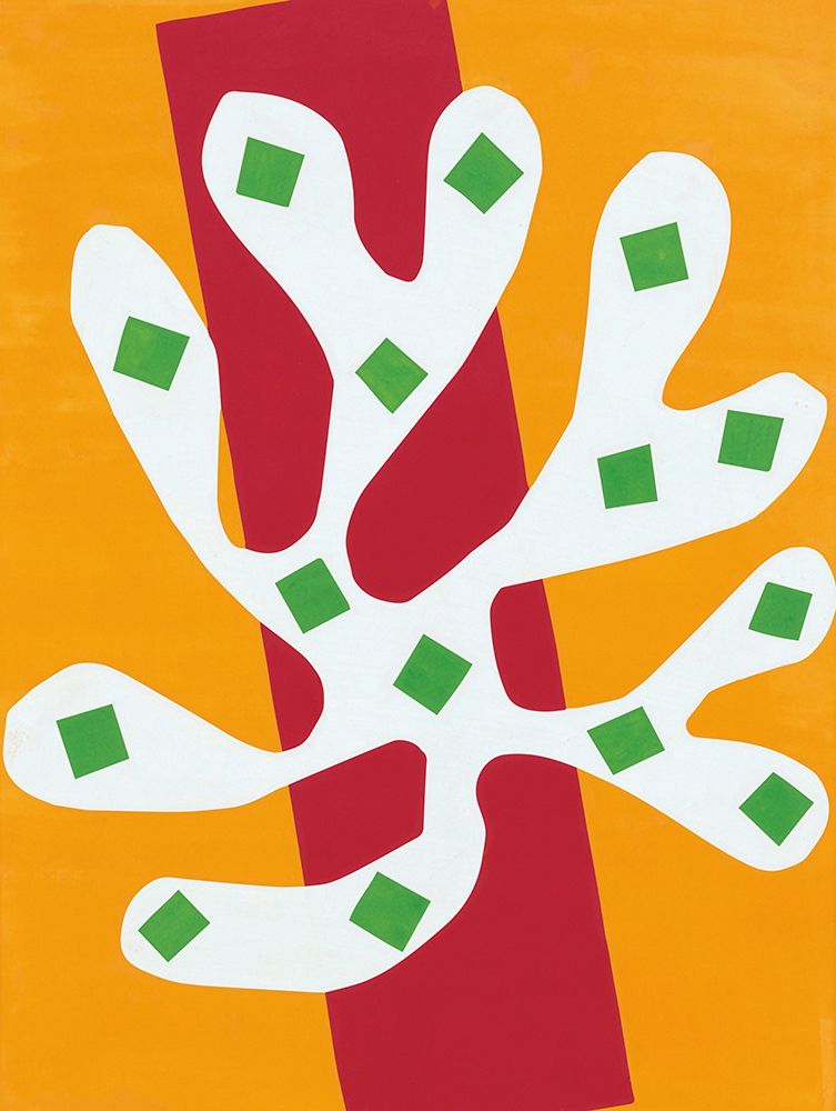 Wall Art Painting id:751523, Name: Algue blanche, 1947, Artist: Matisse, Henri