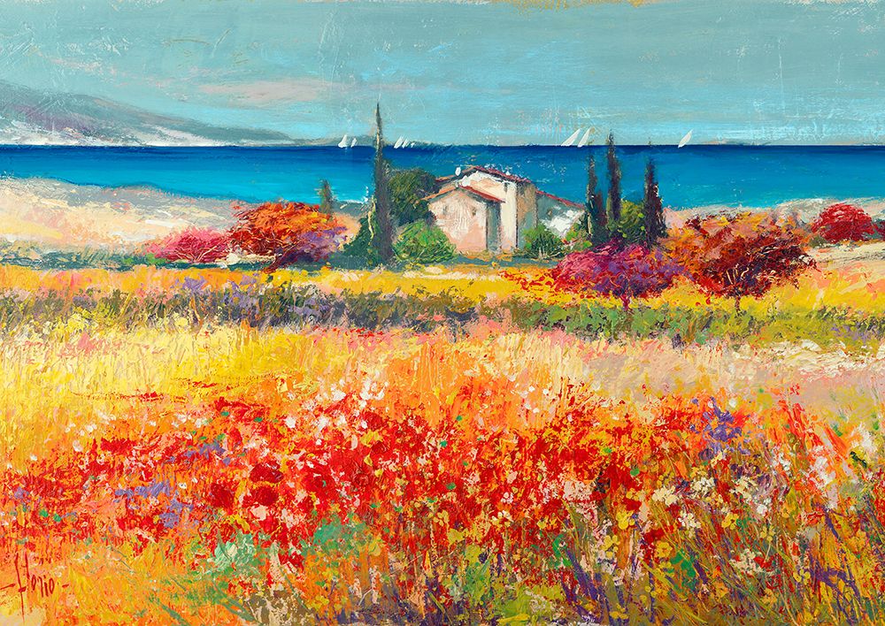 Wall Art Painting id:769592, Name: Sogno mediterraneo, Artist: Florio, Luigi