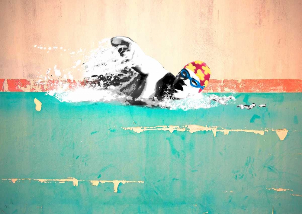 Wall Art Painting id:149068, Name: Swim on! Bronx- NYC, Artist: Masterfunk collective