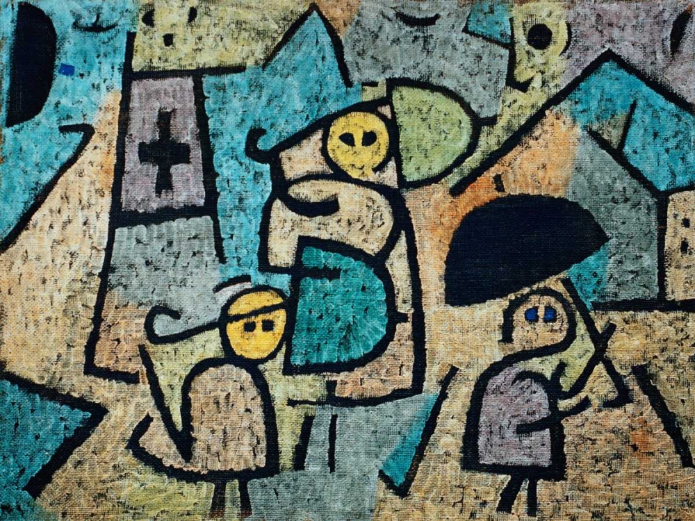 Wall Art Painting id:70082, Name: Protected Children, Artist: Klee, Paul