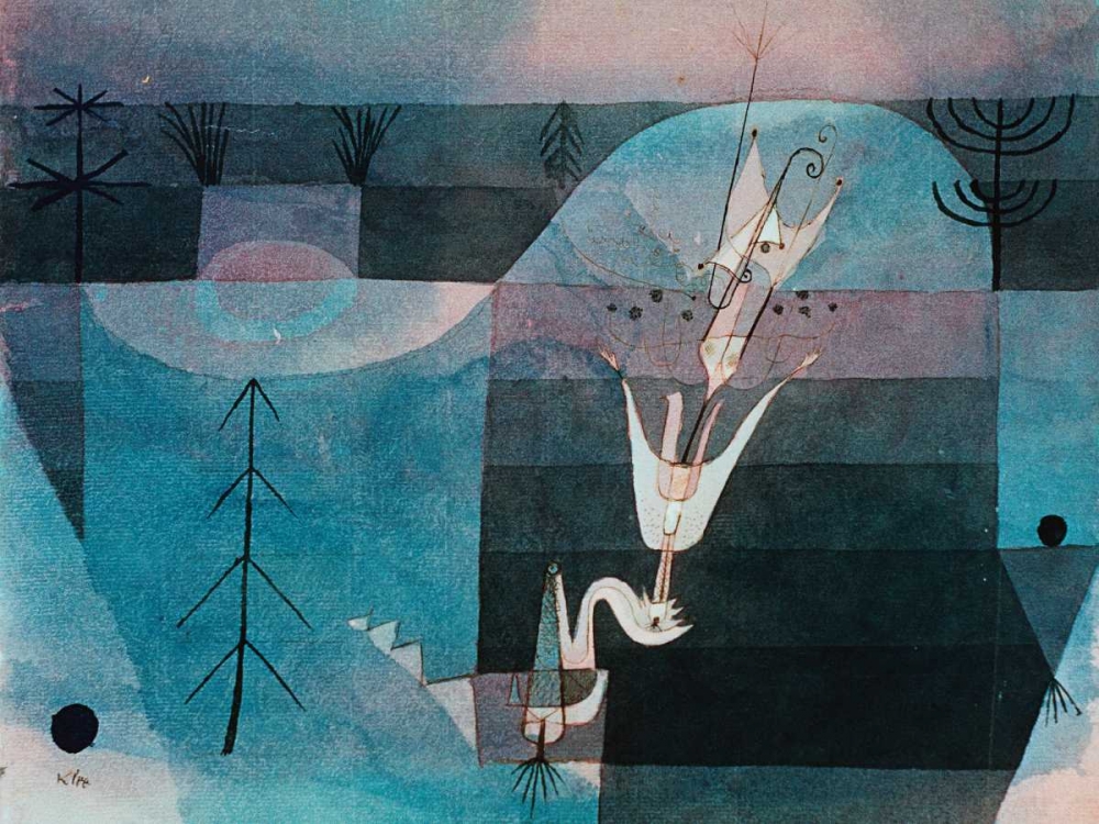 Wall Art Painting id:70095, Name: Wallflower (detail), Artist: Klee, Paul