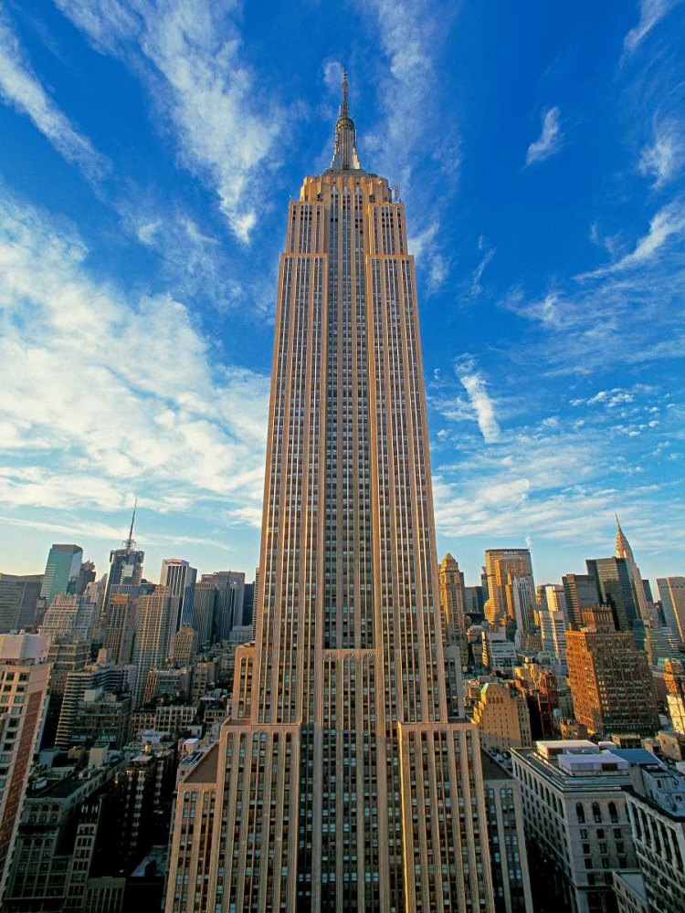 Wall Art Painting id:43813, Name: The Empire State Building New York City, Artist: Berenholtz, Richard